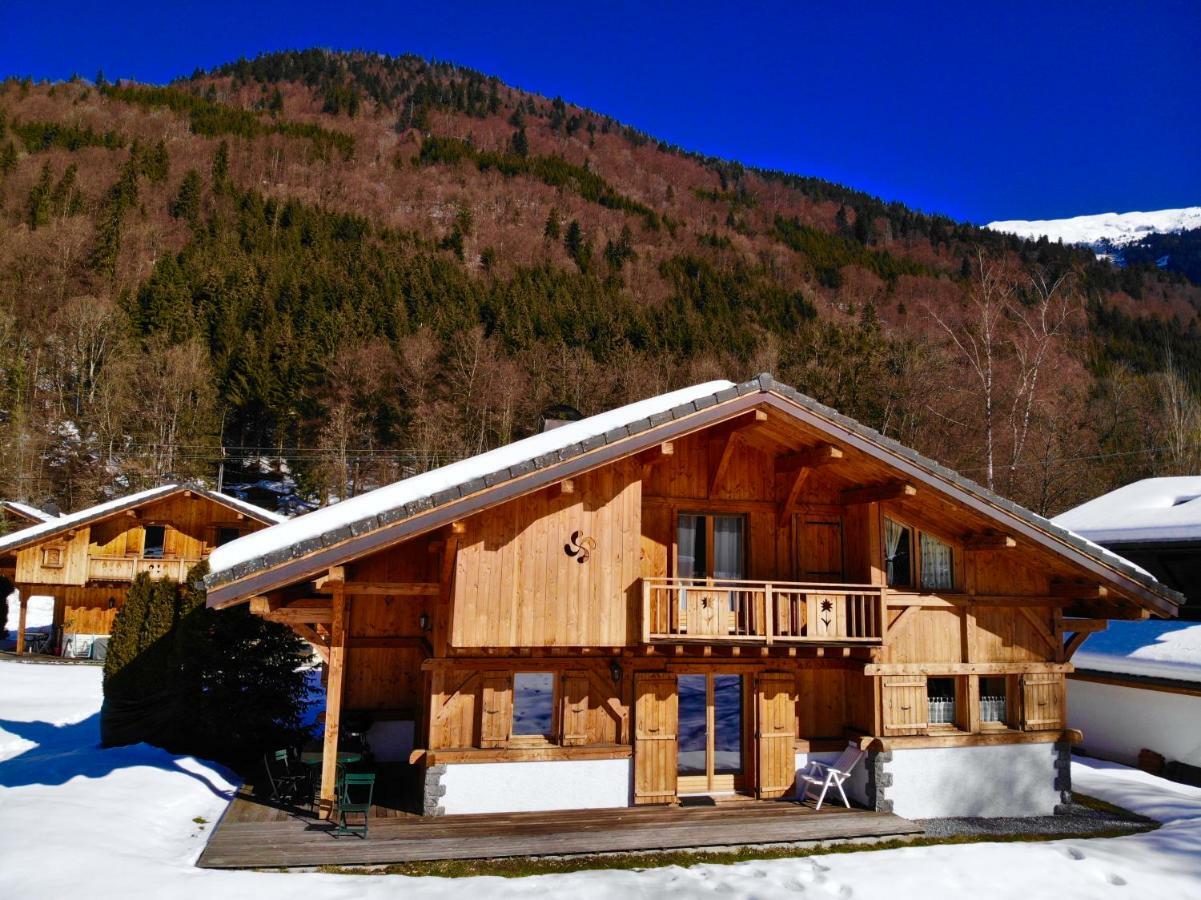 Chalet Pétérets Samoëns Esterno foto